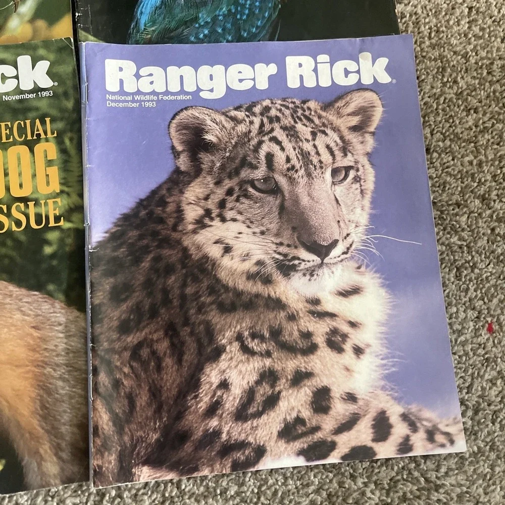 Ranger Rick's Nature‎ Magazine 1993-1994 National Wildlife Kids Vtg Lot Of 11